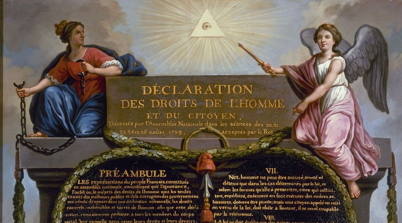 The Declaration of 1789 does not protect rights